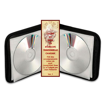 COURS DE BASE EN MEDECINE TRADITIONNELLE CHINOISE VOLUME 1, coffret audio par Jean Pélissier.