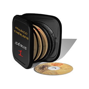 MUSICOTHERAPIE DE MEDECINE TRADITIONNELLE CHINOISE SERIE 1 en 6 CD audio par Jean Pélissier.