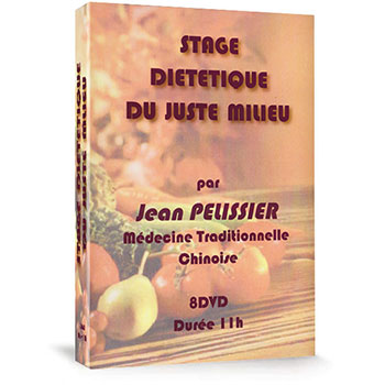Stage Diététique du Juste Milieu coffret DVD par Jean Pélissier.
